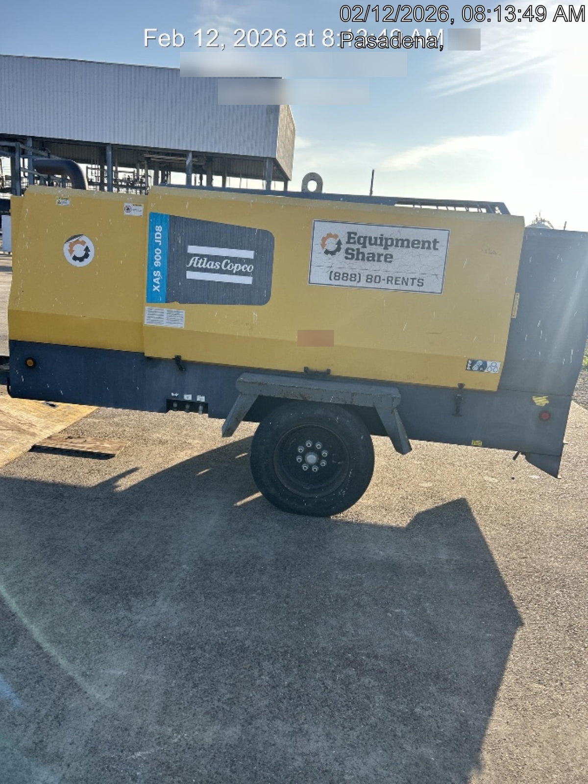 2020 ATLAS COPCO XAS 900