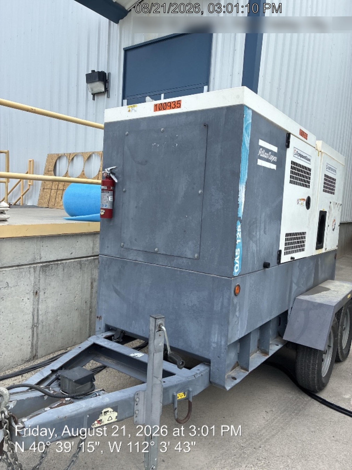 2020 ATLAS COPCO QAS 125