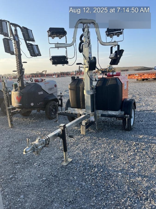 2024 Wanco WLTT-4MM4K Diesel, Deep Sea Controller, Shore Power Plug, Auto Start, (4) 350W LED Floodlights, 4kW Generator, 60 Gal Fuel Tank, 2" Ball, T3