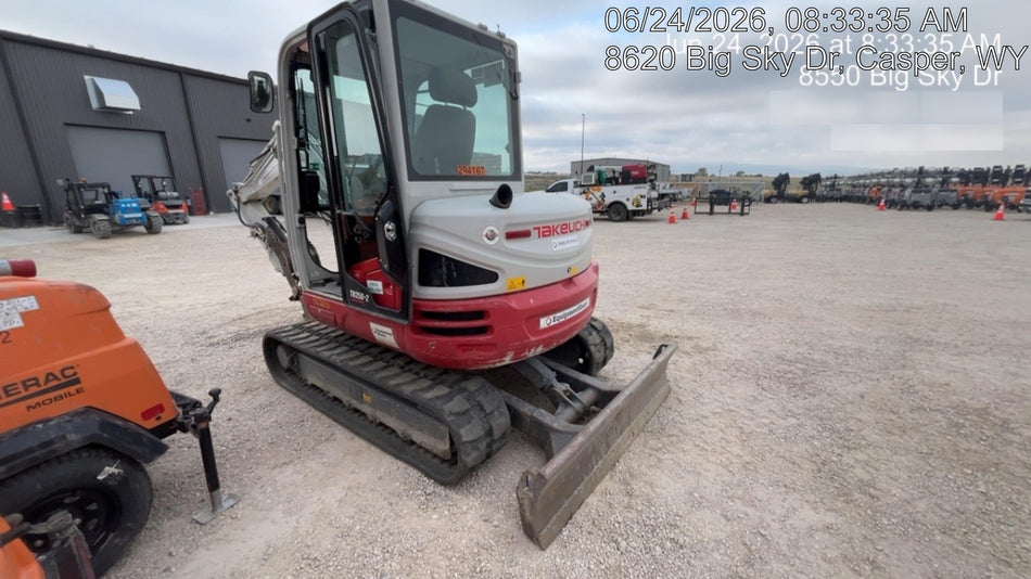 2023 TAKEUCHI TB250-2CR