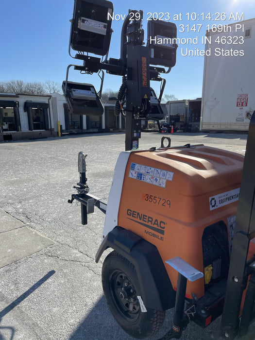 2023 Generac MLT2 Diesel, Flex Switch 120V Input, Powerzone Controller, 
(4) 320W LED Lights, 4kW Generator, 39.9 Gal Fuel Tank, 2" Ball, T3