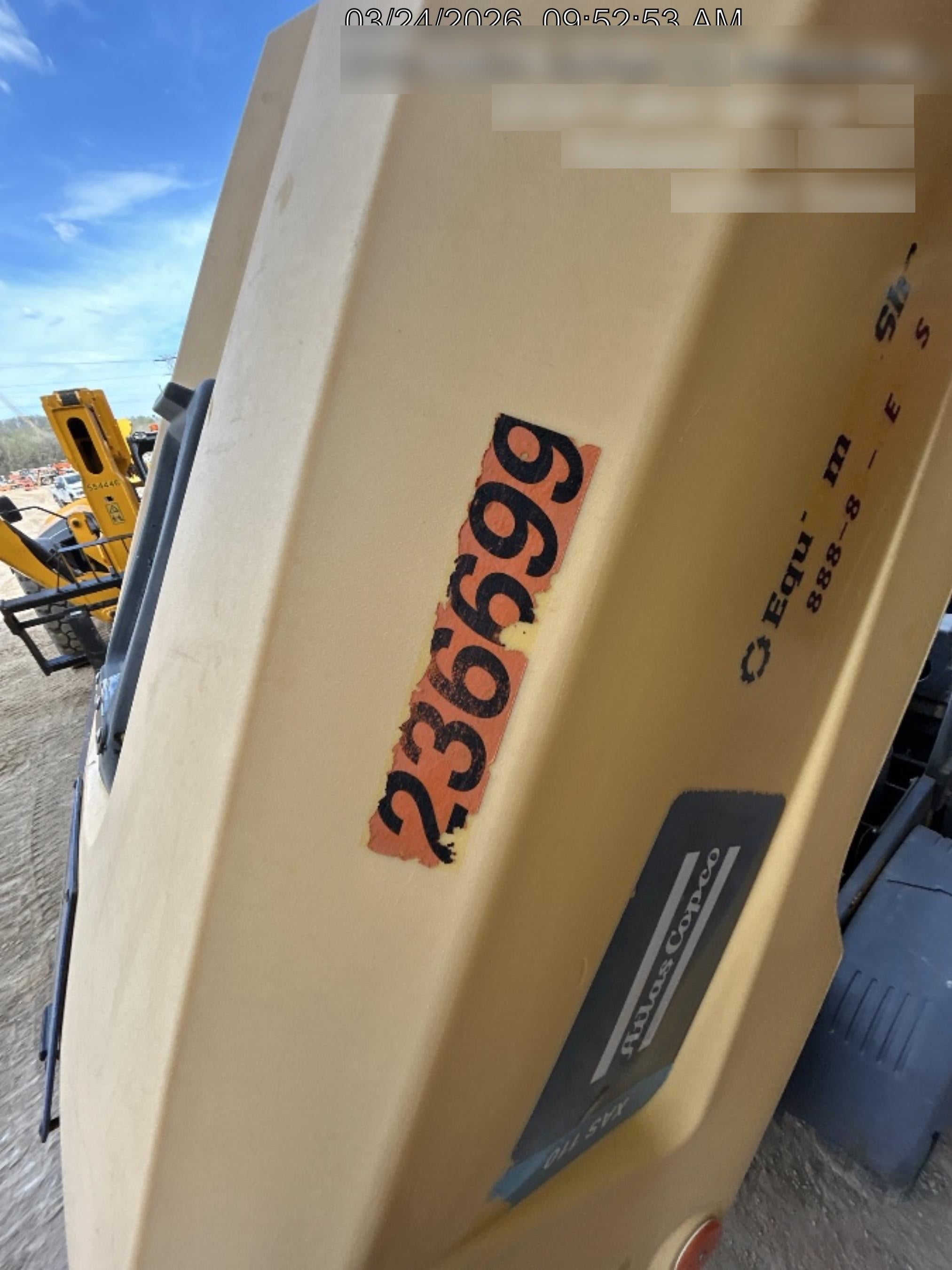 2022 ATLAS COPCO XAS 110