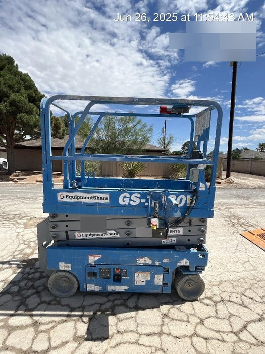 2019 Genie GS-1930 Fixed Rails with Chain Entry