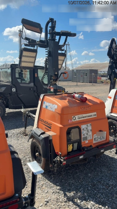 2023 Generac MLT2 Diesel, Flex Switch 120V Input, Powerzone Controller, (4) 320W LED Lights, 4kW Generator, 39.9 Gal Fuel Tank, 2" Ball, T3