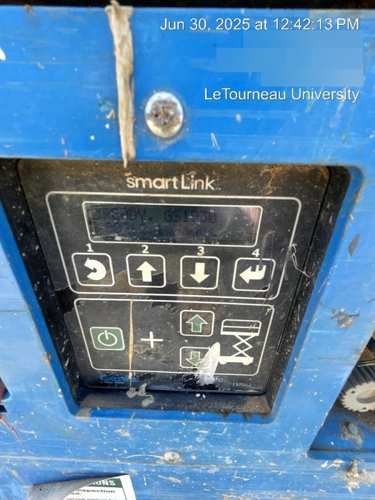 2019 Genie GS-1930 Fixed Rails with Chain Entry