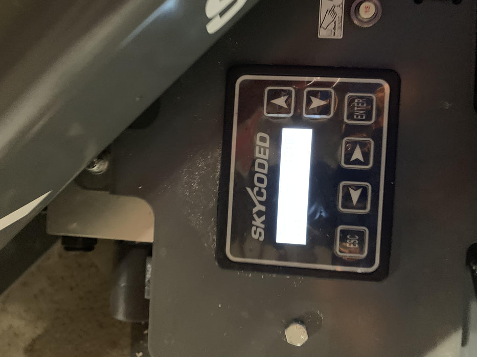 2020 Skyjack SJIII-3219 Solid NM Tires, Half height spring hinged entry gate, Dual Beacons, 800W Inverter