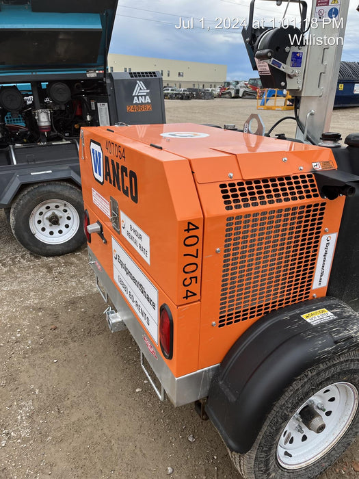 2024 Wanco WLTT-4MM4K Diesel, Deep Sea Controller, Shore Power Plug, Auto Start, (4) 350W LED Floodlights, 4kW Generator, 60 Gal Fuel Tank, 2" Ball, T3