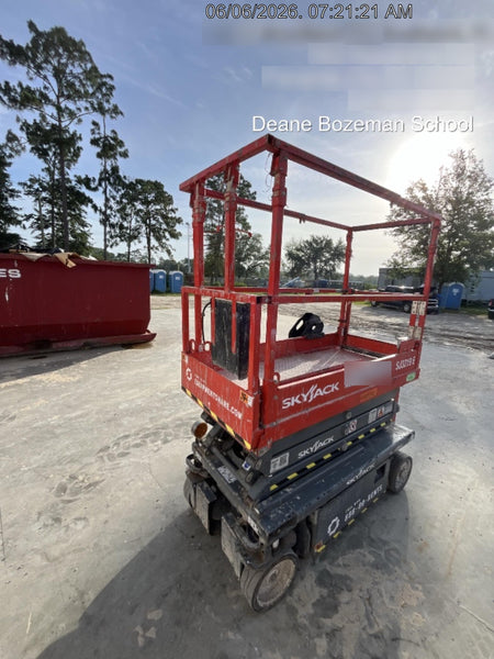 2024 Skyjack SJ3219 Electric Drive, Sld NM Tires, DBcns, RFRails, Power to Platform, T3 + Access Control