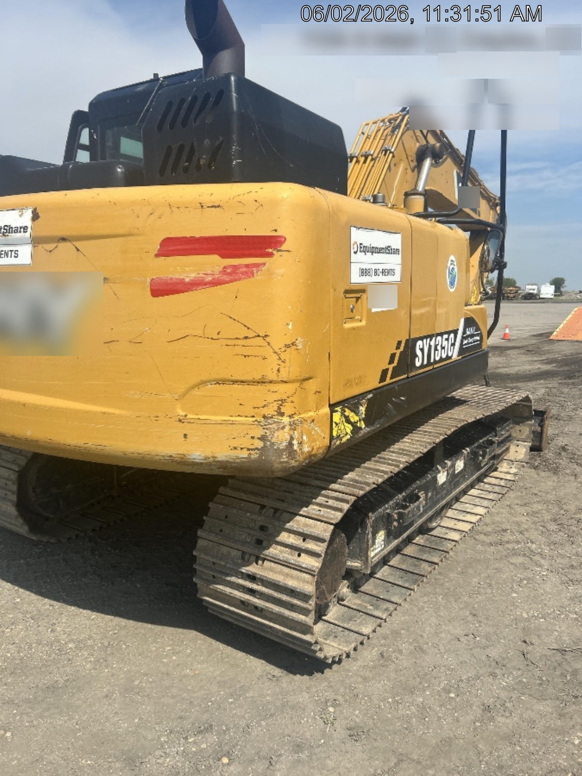 2019 SANY SY135C