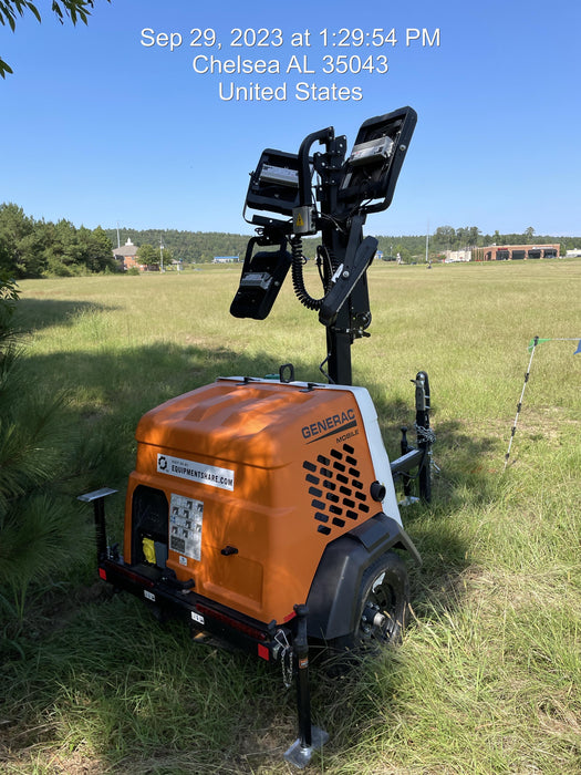 2023 Generac MLT2 Diesel, Flex Switch 120V Input, Powerzone Controller, (4) 320W LED Lights, 4kW Generator, 39.9 Gal Fuel Tank, 2" Ball, T3