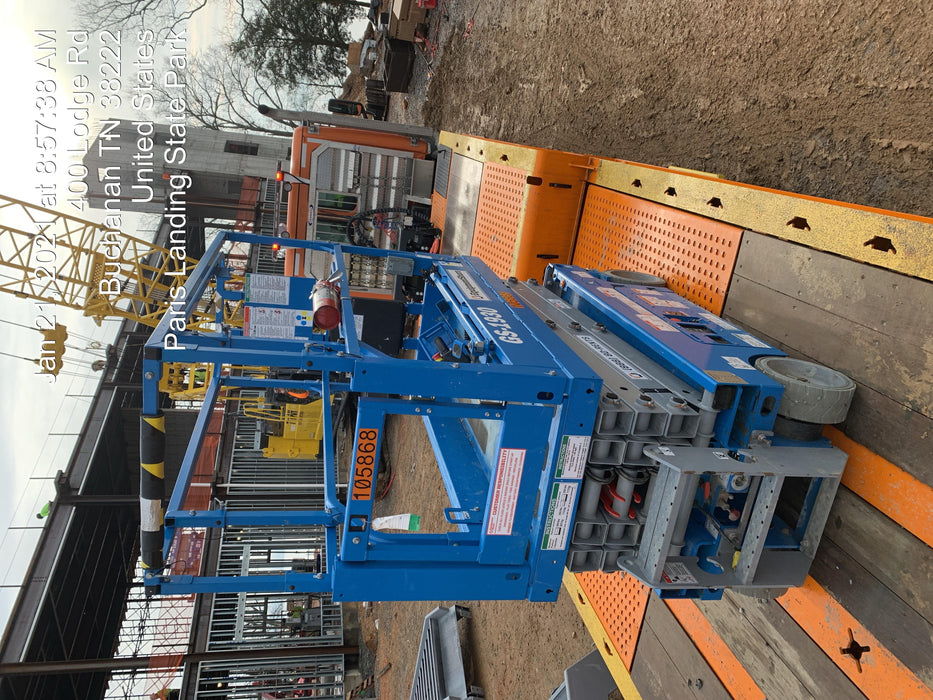 2019 Genie GS-1930 Fixed Rails with Chain Entry