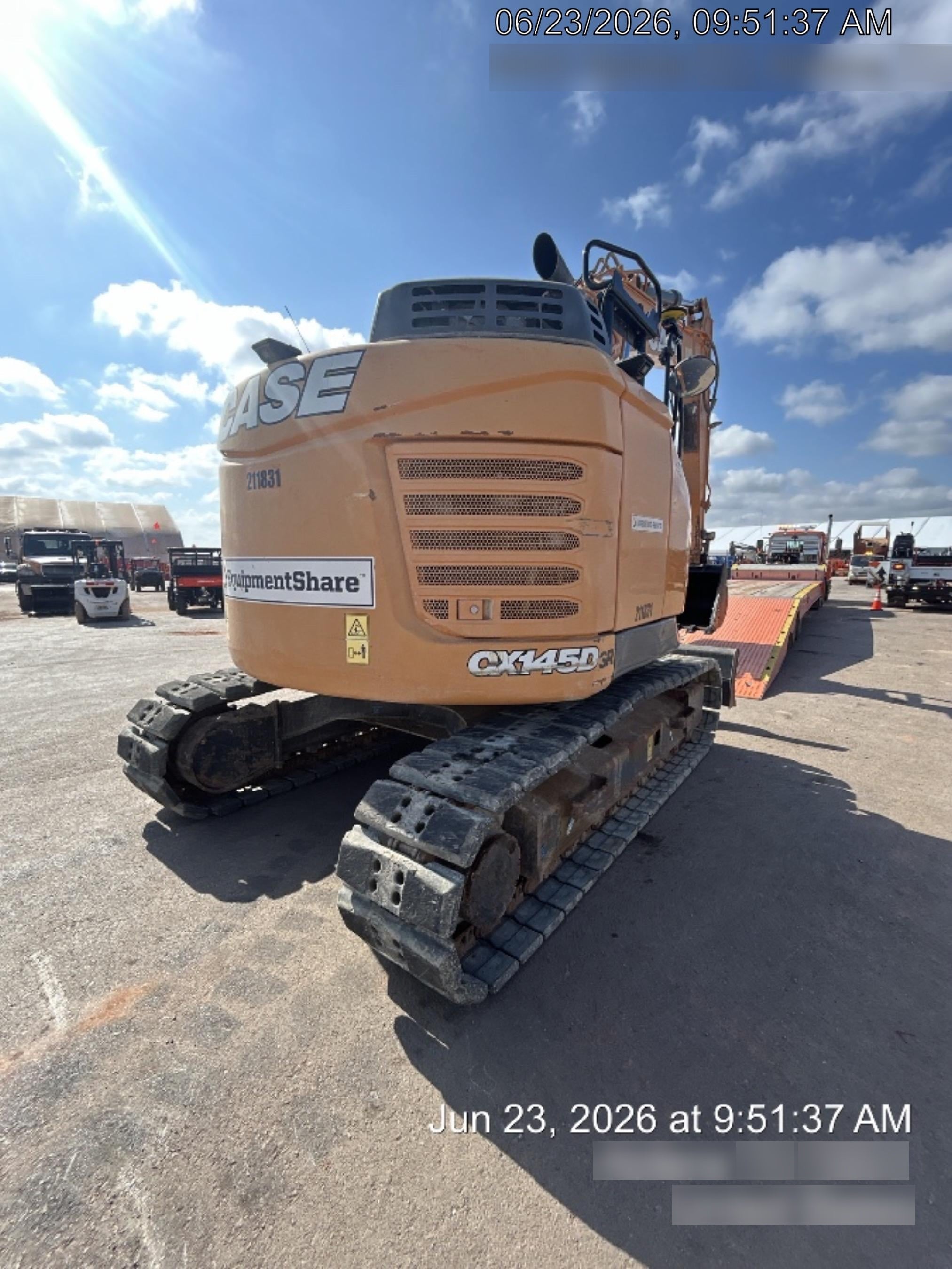 2022 CASE CX145D SR