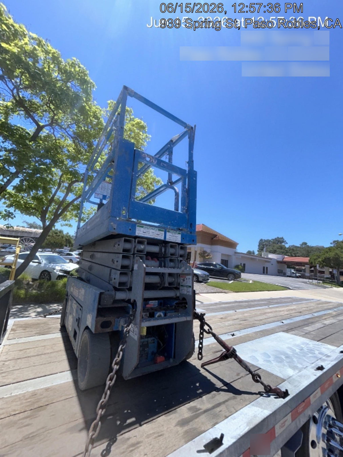 2020 Genie GS-1930 Solid Non Marking Tires, Beacon, Folding rails with half height swing gate, 800W Inverter