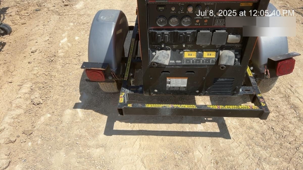 2022 Lincoln Electric LE400 Kubota V1505, Trlr, Cable Rack, Light Kit, ES Decals, T3