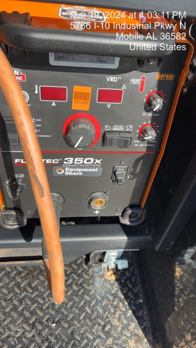 2023 LINCOLN ELECTRIC FLEXTEC 350X