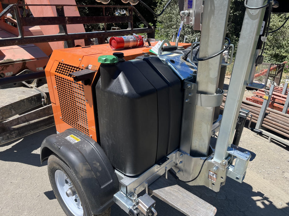 2024 Wanco WLTT-4MM4K Diesel, Deep Sea Controller, Shore Power Plug, Auto Start, (4) 350W LED Floodlights, 4kW Generator, 60 Gal Fuel Tank, 2" Ball, T3