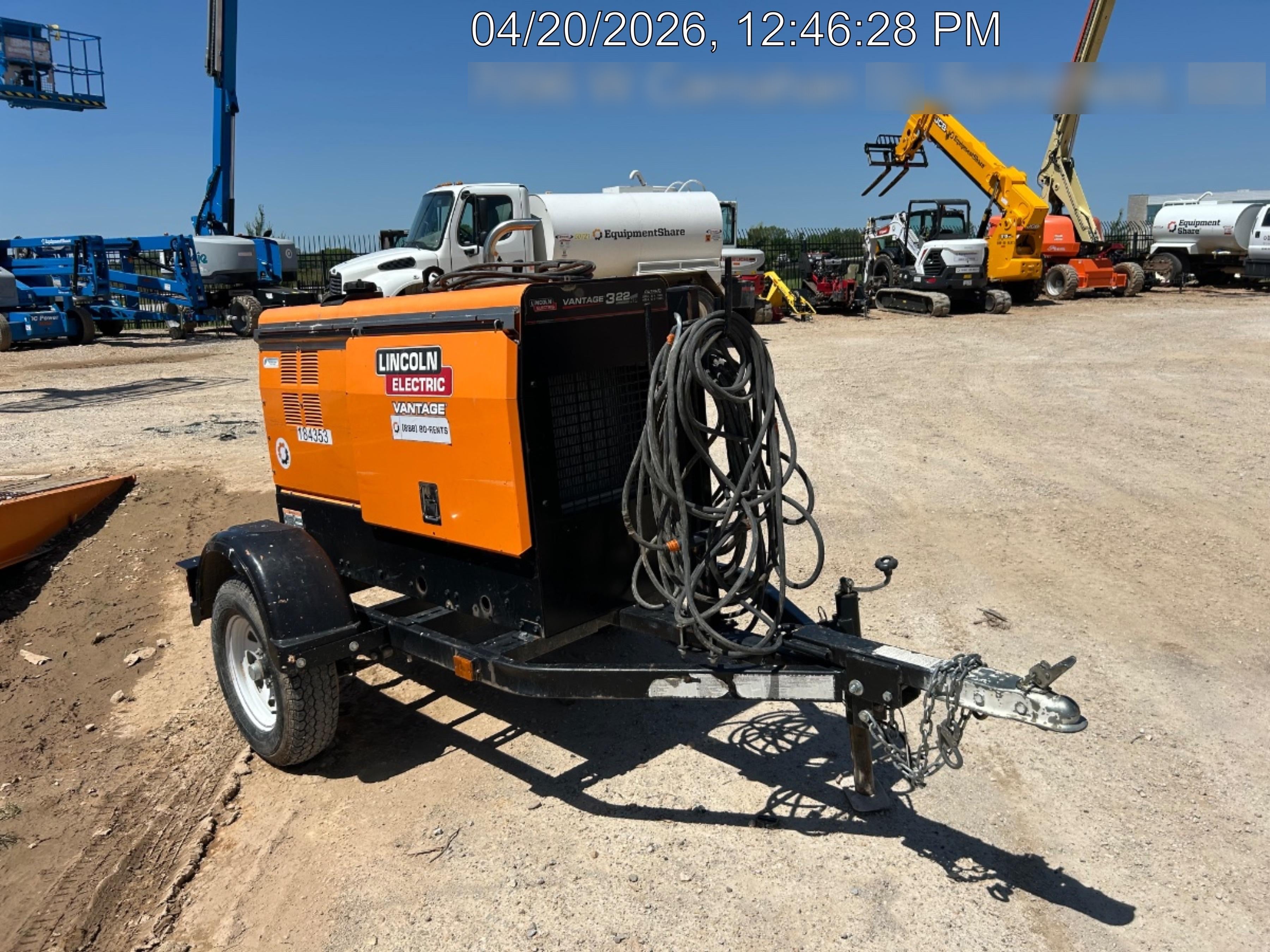 2021 Lincoln Electric Vantage 322 VANTAGE 322 READY-PAK 3