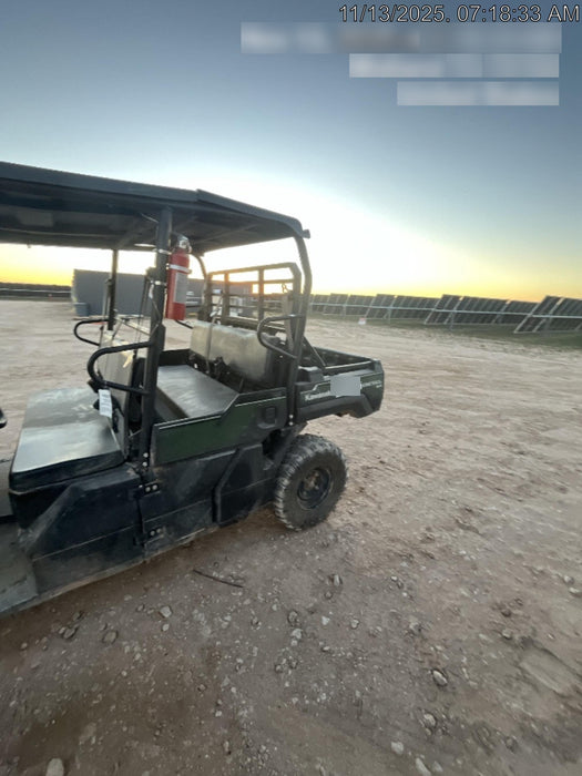 2019 Kawasaki Mule PRO-DXT Standard Options, Backup Alarm, Beacon, Plastic Hard Top, Poly Windshield, Horn Kit