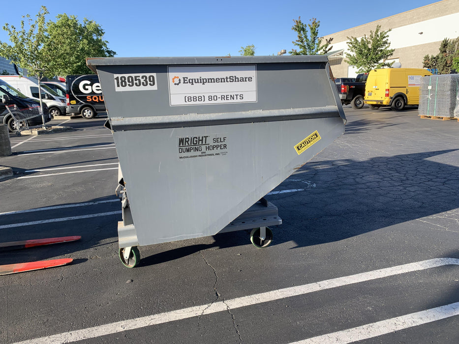 2021 GLOBAL 4cy Self-Dump Hopper w/Poly Caster Kit Global