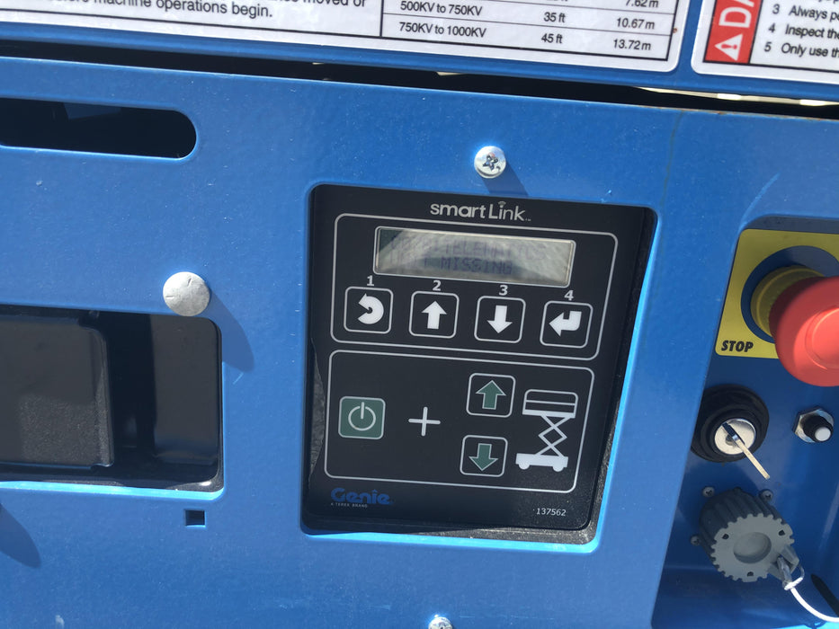 2020 Genie GS-1930 Solid Non Marking Tires, Beacon, Folding rails with half height swing gate