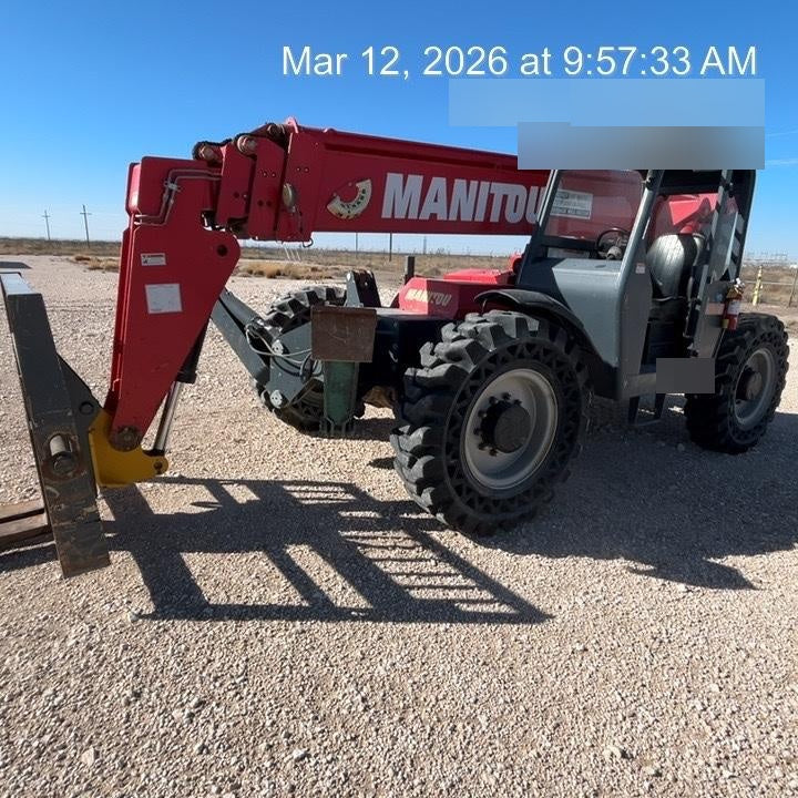 2018 Manitou MTA10055 MTA10055 - 120 HP T4, Canopy, Worklights/Strobe, Beacon, 66" Carriage, 60" Forks, Solid Tires, Lift Hook, Aux Hydraulics