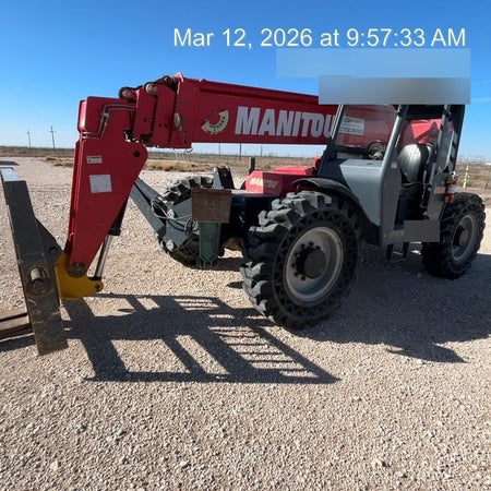2018 Manitou MTA10055 MTA10055 - 120 HP T4, Canopy, Worklights/Strobe, Beacon, 66" Carriage, 60" Forks, Solid Tires, Lift Hook, Aux Hydraulics