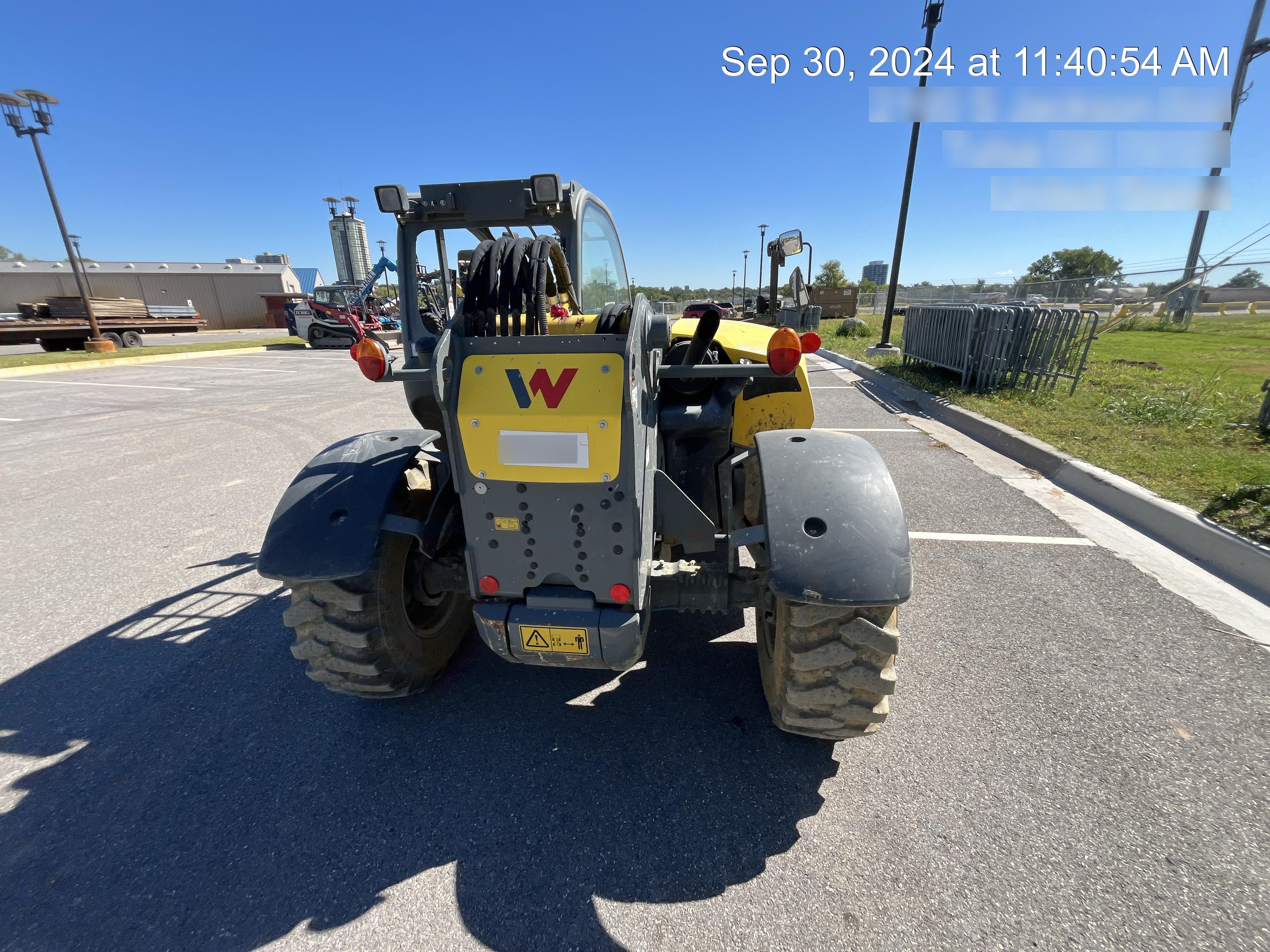 2019 WACKER NEUSON TH627