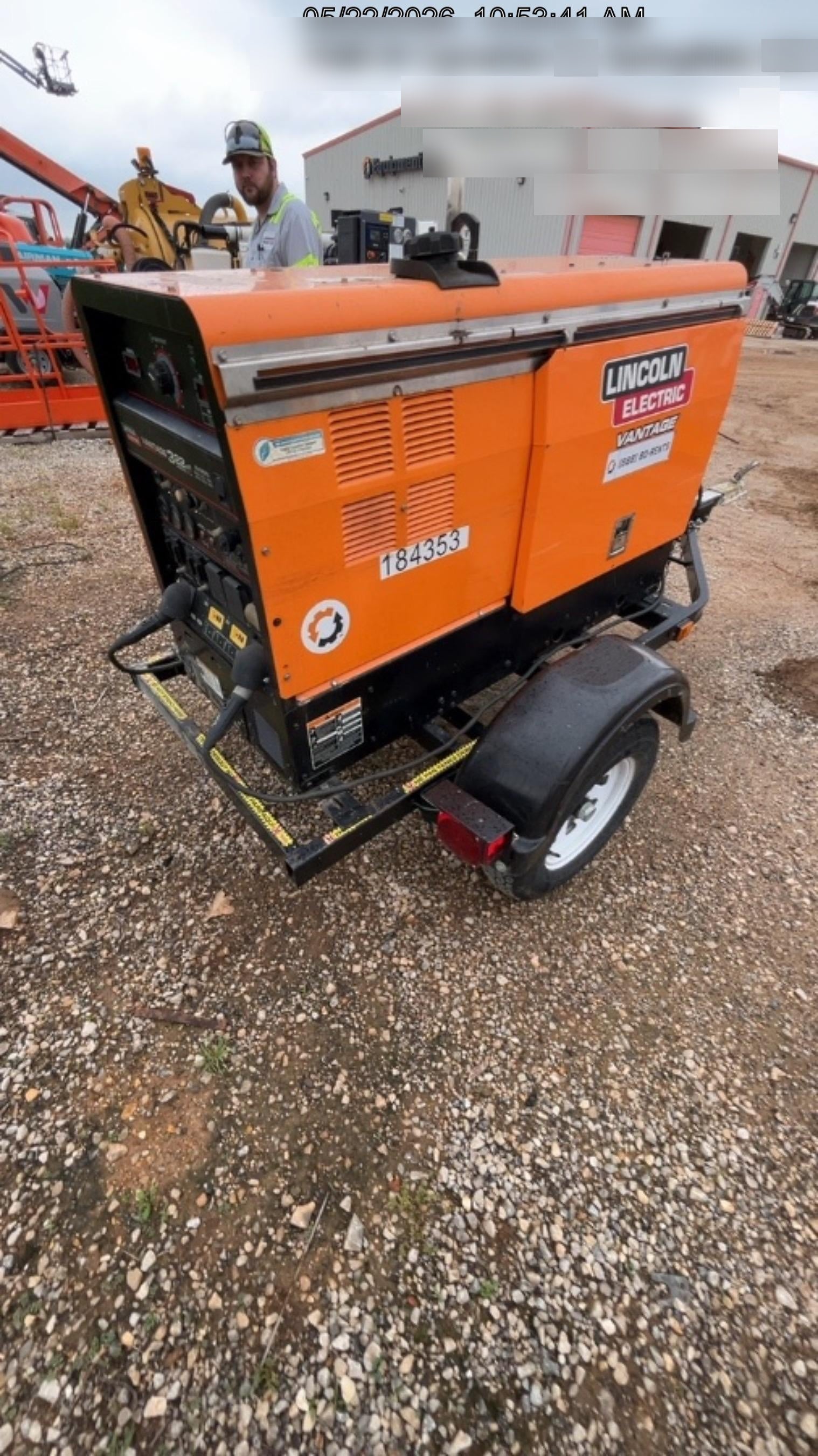 2021 Lincoln Electric Vantage 322 VANTAGE 322 READY-PAK 3