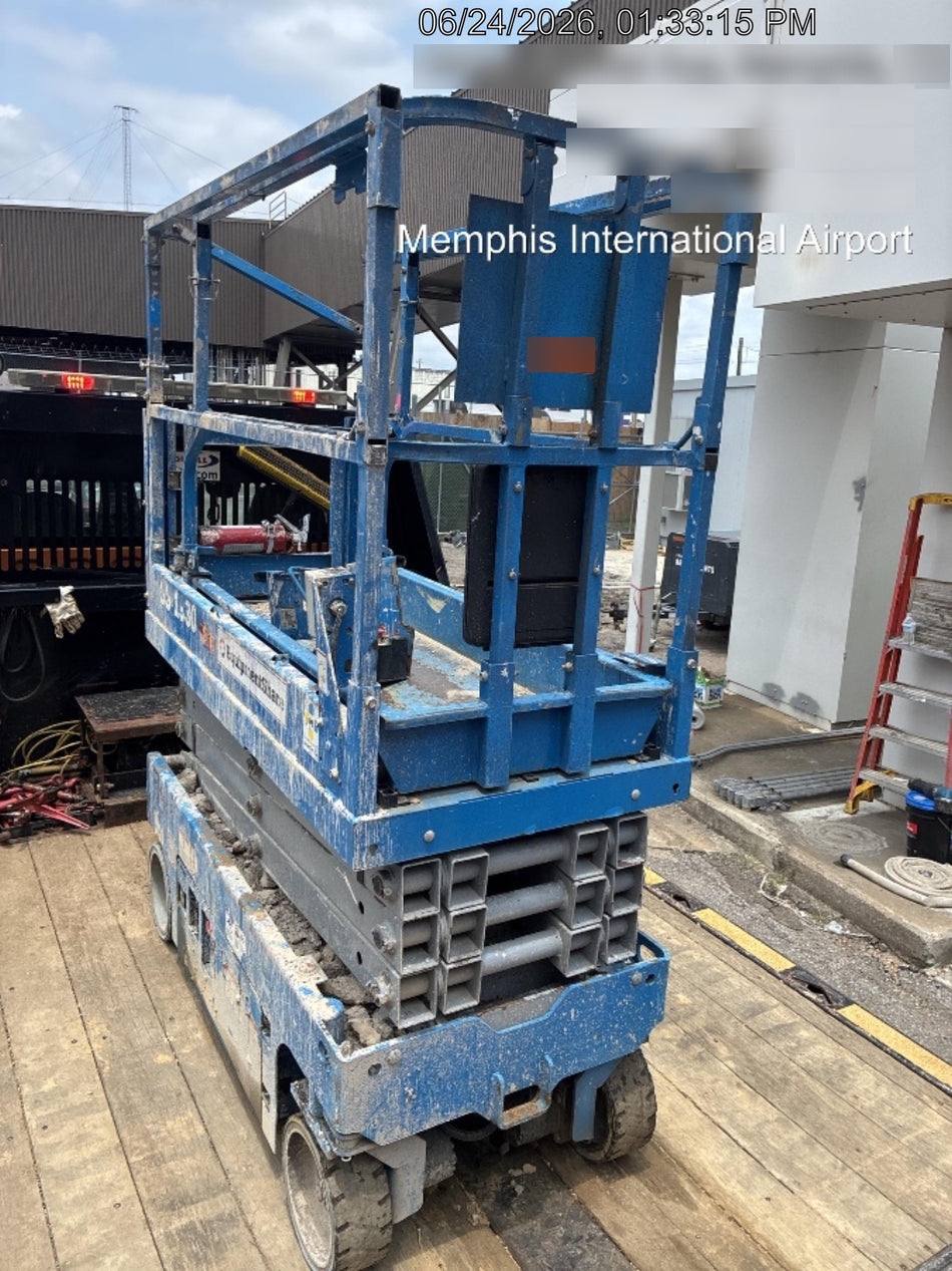 2020 Genie GS-1930 Solid Non Marking Tires, Beacon, Folding rails with half height swing gate