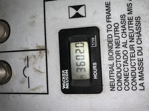 2017 Wacker Neuson LTV6L-MH Wacker Neuson 6 kW Towable Light Generator