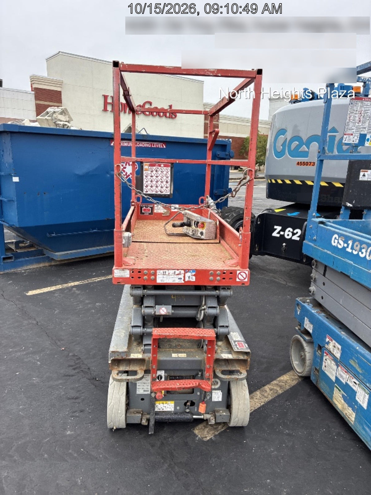 2016 Skyjack SJIII-3219 Standard Rental Specs
