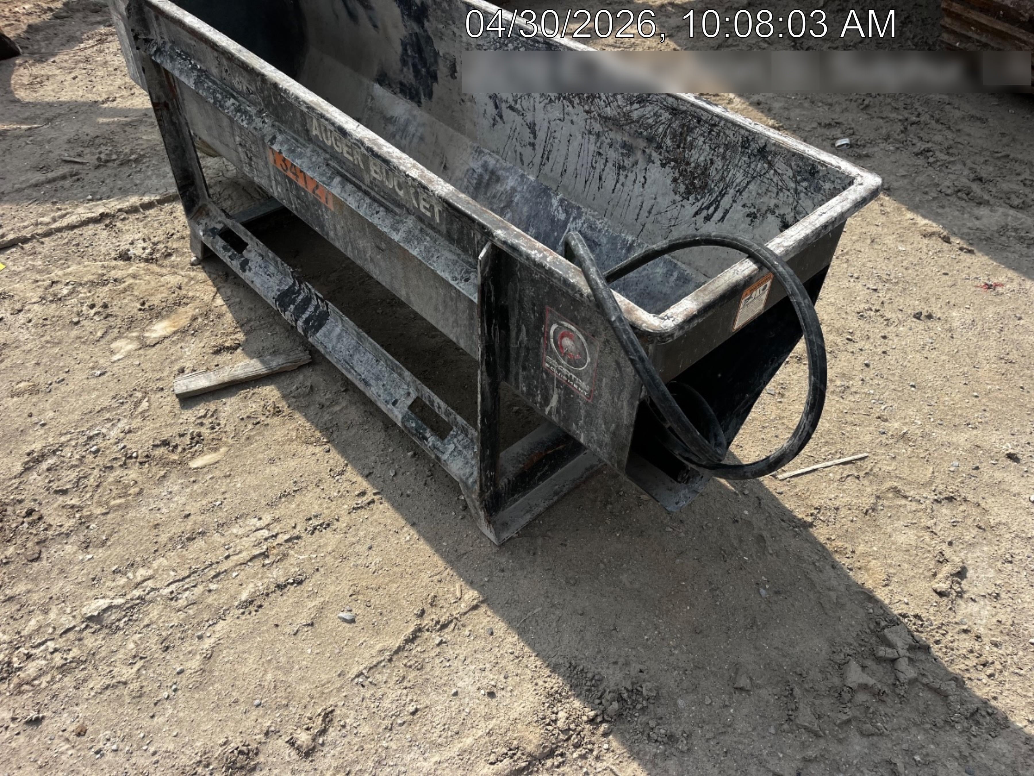 2021 SPARTAN EQUIPMENT Side Discharge Bucket