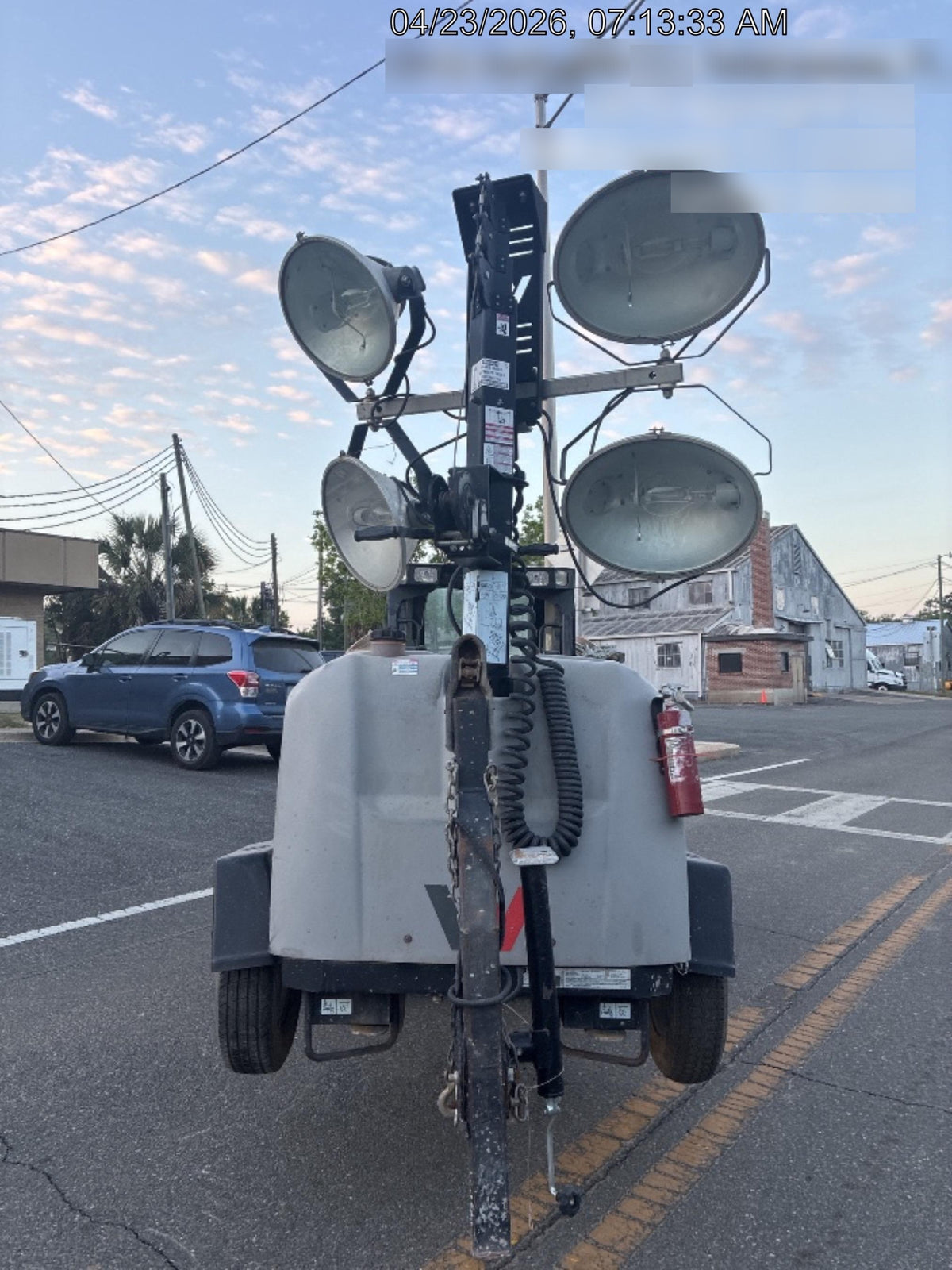 Wacker Neuson LTV6K-MH Wacker Neuson LTV6L Towable Light Tower