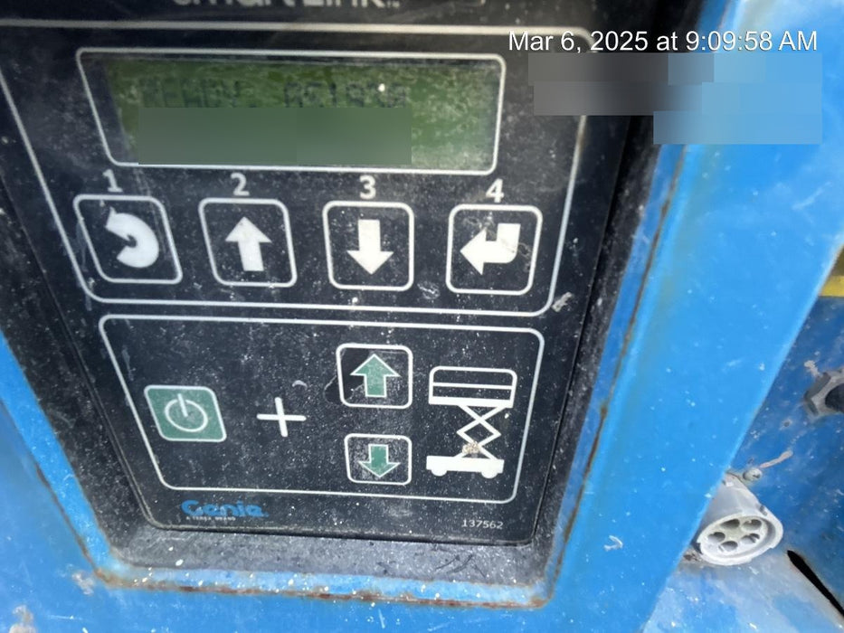 2019 Genie GS-1930 Fixed Rails with Chain Entry