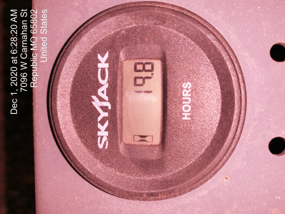 2019 Skyjack SJIII-3219 Standard Options, Trojan Batteries