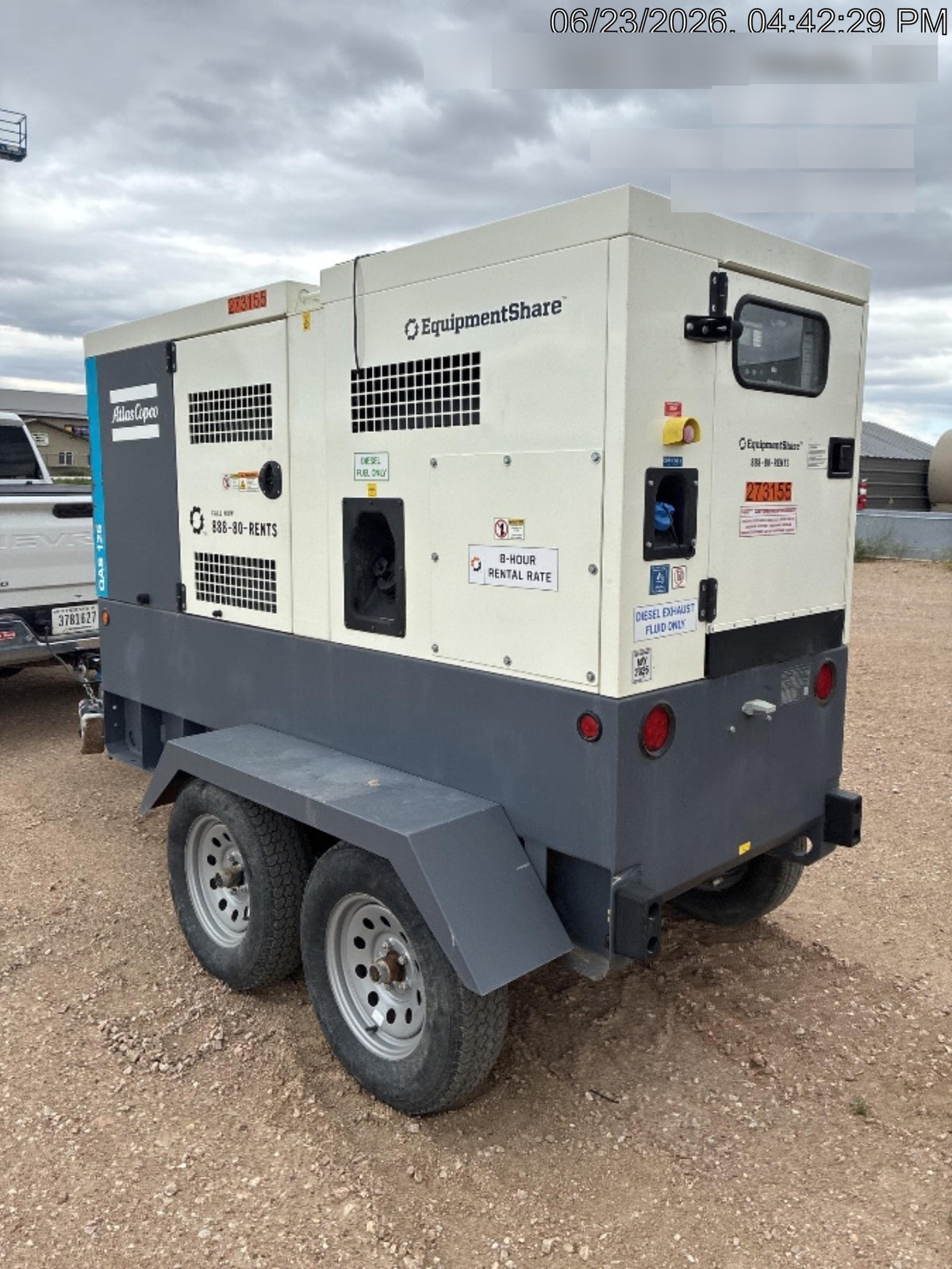 2022 ATLAS COPCO QAS 125
