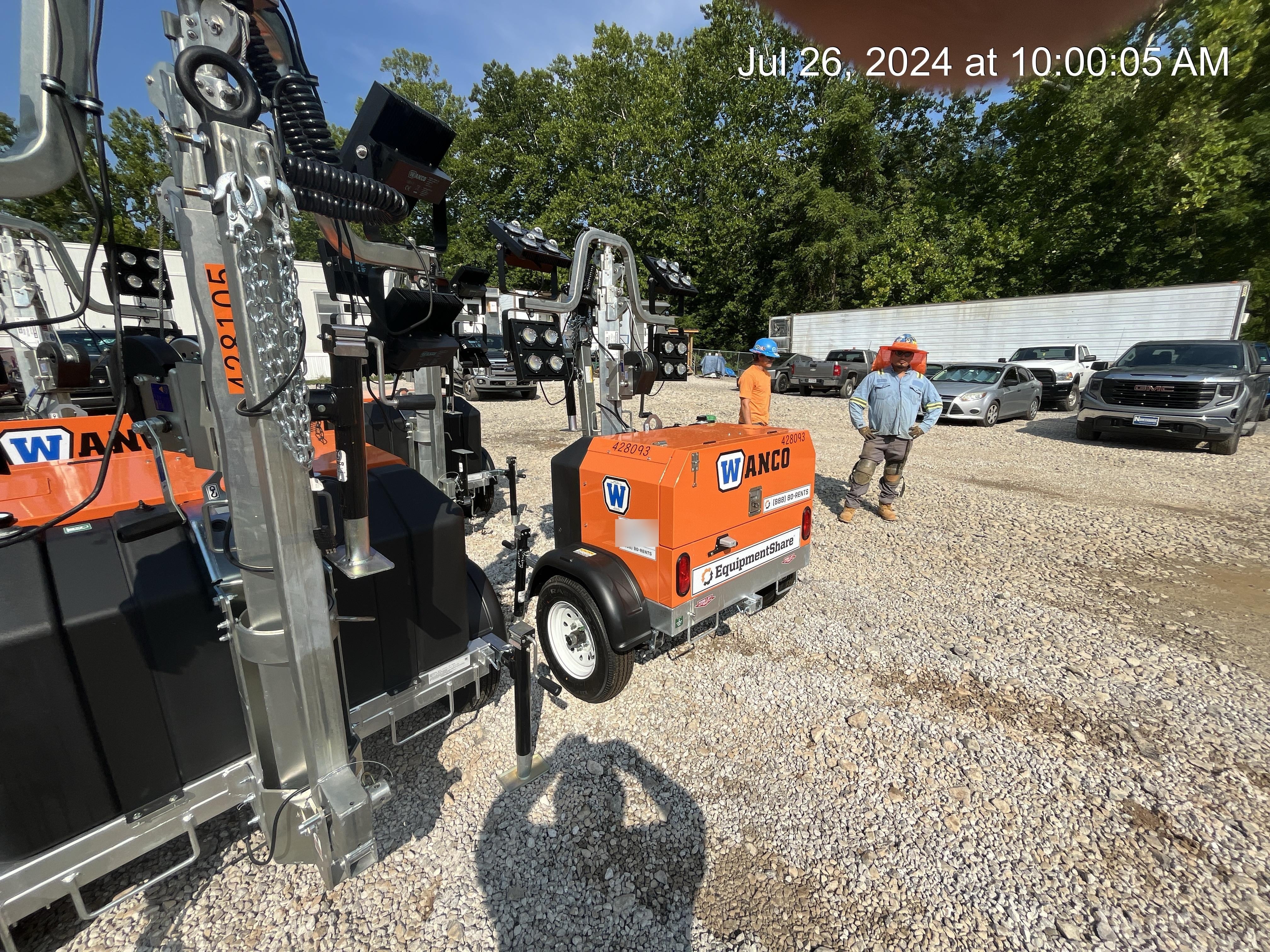 2024 Wanco WLTT-4MM4K Diesel, Deep Sea Controller, Shore Power Plug, Auto Start, (4) 350W LED Floodlights, 4kW Generator, 60 Gal Fuel Tank, 2" Ball, T3