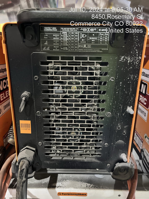 2023 LINCOLN ELECTRIC FLEXTEC 350X