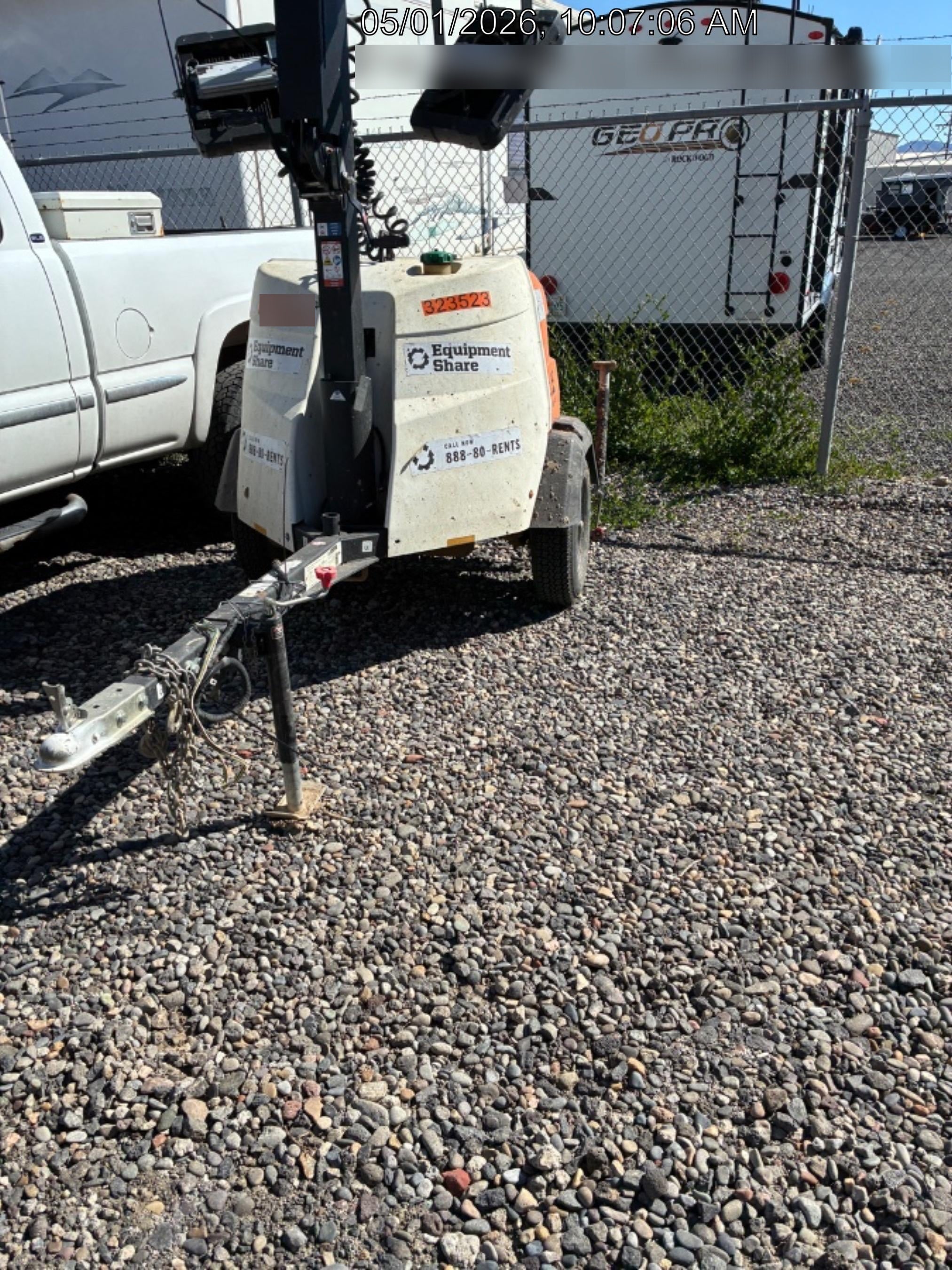 2023 Generac MLT2 Diesel, Flex Switch 120V Input, Powerzone Controller, (4) 320W LED Lights, 4kW Generator, 39.9 Gal Fuel Tank, 2" Ball, T3