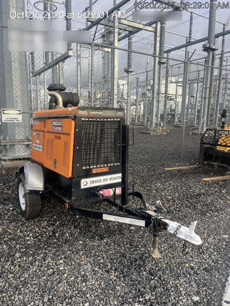 2021 Lincoln Electric Vantage 549X Ready Pak 3, ORANGE (includes trailer, cable rack, fender light kit)