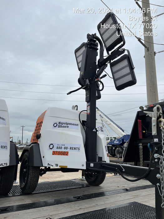 2023 Generac MLT2 Diesel, Flex Switch 120V Input, Powerzone Controller, 
(4) 320W LED Lights, 4kW Generator, 39.9 Gal Fuel Tank, 2" Ball, T3