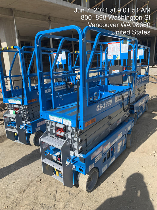 2020 Genie GS-1930 Standard Machine, 800W Inverter