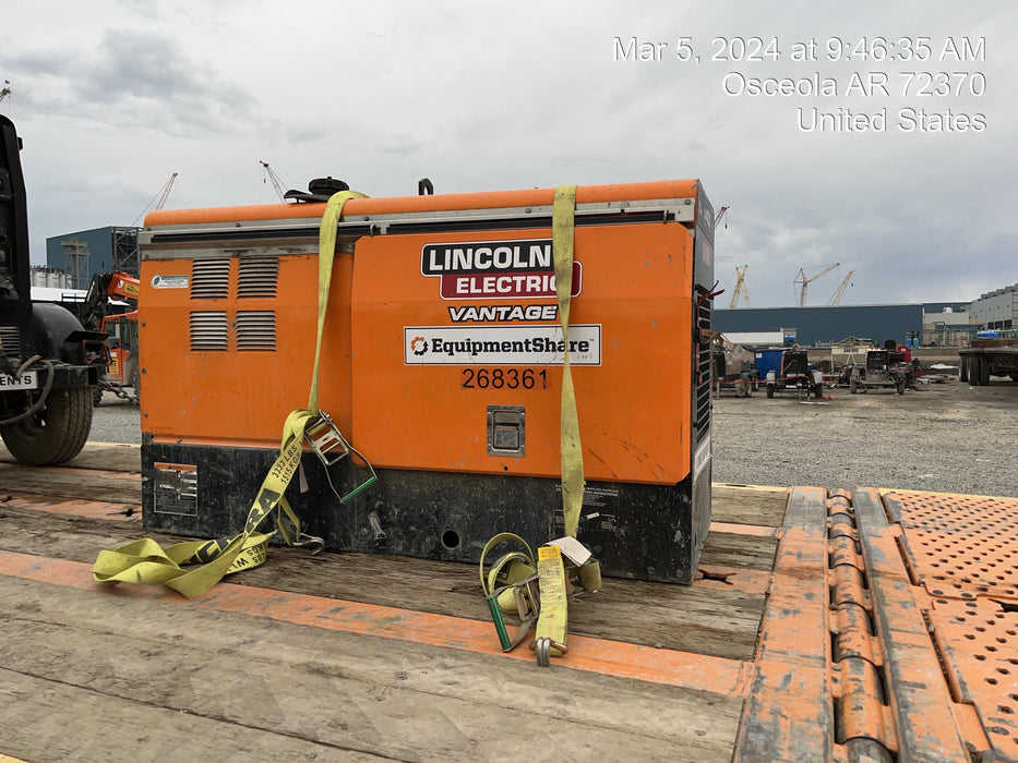 2022 Lincoln Electric LE400 Kubota V1505, Trlr, Cable Rack, Light Kit, ES Decals, T3