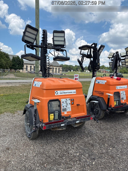 2023 Generac MLT2 Diesel, Flex Switch 120V Input, Powerzone Controller, (4) 320W LED Lights, 4kW Generator, 39.9 Gal Fuel Tank, 2" Ball, T3
