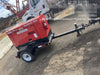 2022 Shindaiwa DGW400MDL Kubota D902 Engine, 23 HP, Dual Op Welder, Wire, Arc, Droop Stick, Tig, and CC Stick Functionality, Simulphase, 3 Phase and 1 Phase Gen Output, Single Axle NB Trlr, Slr Trckl Chrg 12V 12W, Fire Ext