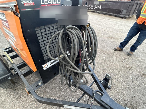 2023 Lincoln Electric LE400 Kubota V1505, Trlr, Cable Rack, Light Kit, ES Decals, T3