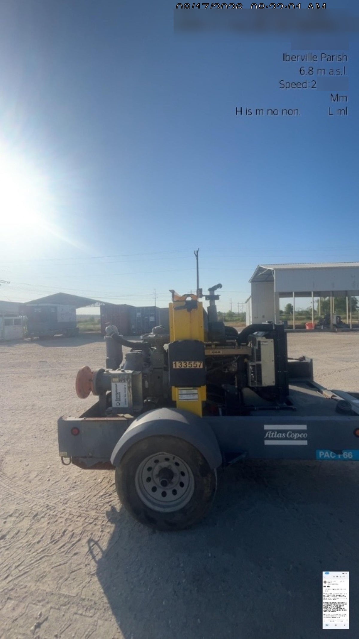 2021 ATLAS COPCO PAC66
