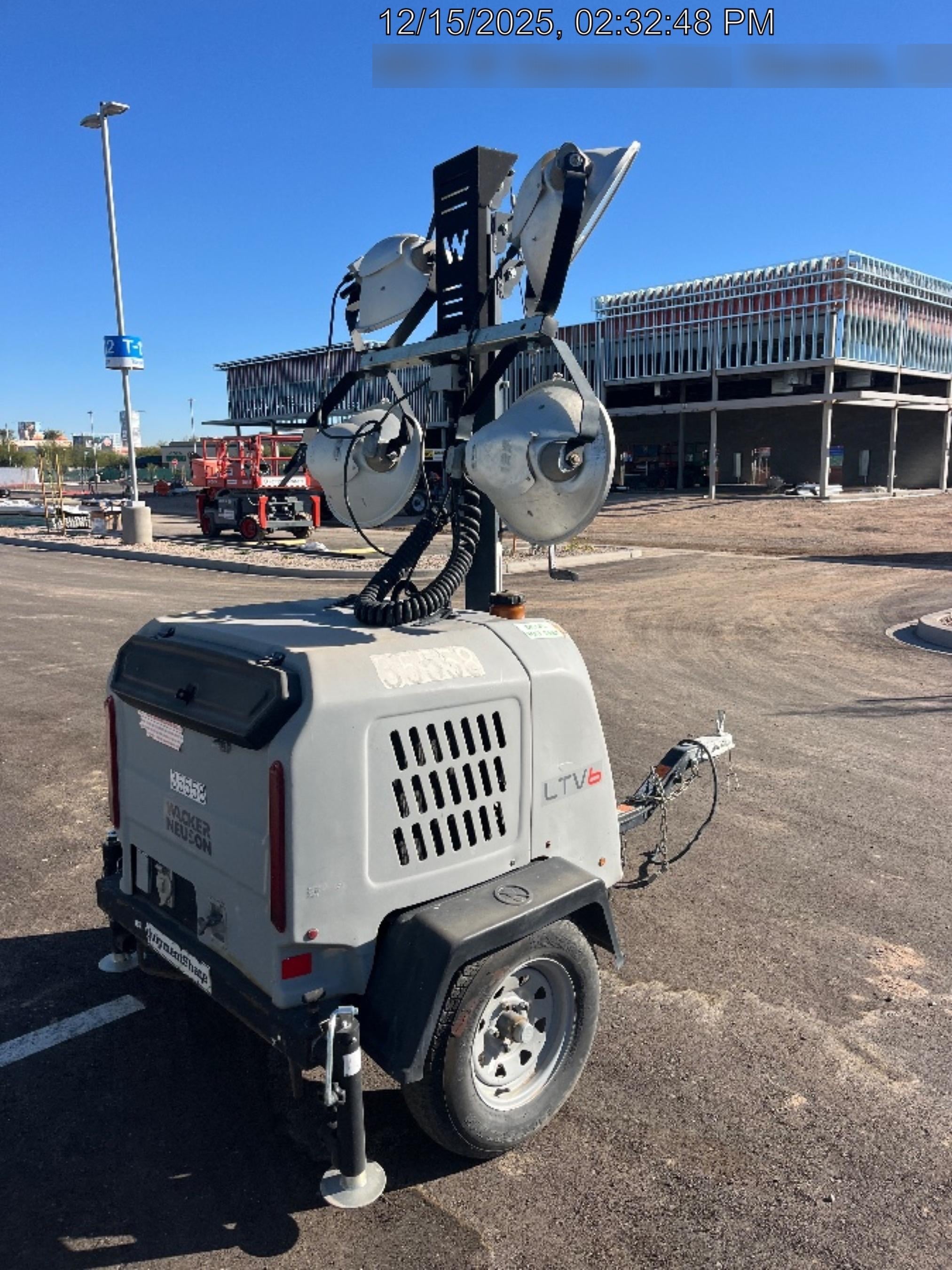 2019 Wacker Neuson LTV6L-MH Standard Options