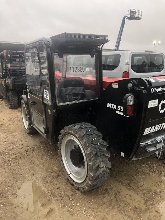 2020 Manitou MTA5519 Cab/Heat/Air, Solid Tires, Work Lights, Beacon, Aux Hydraulics, Back up Alarm, Mirrors, ES Keypad