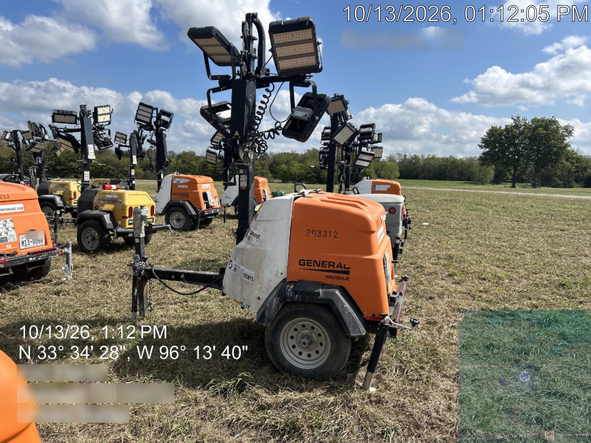 2024 Generac MLT2 Diesel, Flex Switch 120V Input, Powerzone Controller, 
(4) 320W LED Lights, 4kW Generator, 39.9 Gal Fuel Tank, 2" Ball, T3